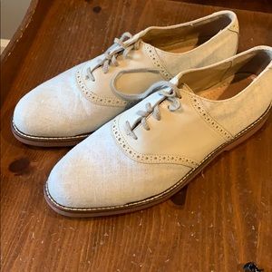 Cole Haan Linen/Suede bucks